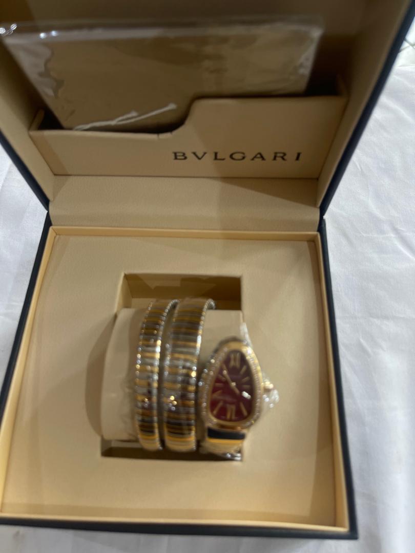 Bulgari spiral wrist watch